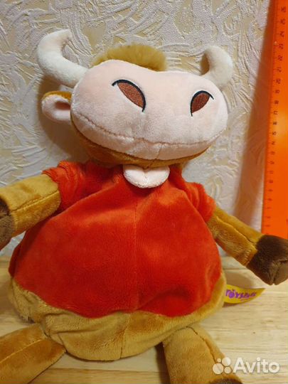 Мягкая детская игрушка Бык