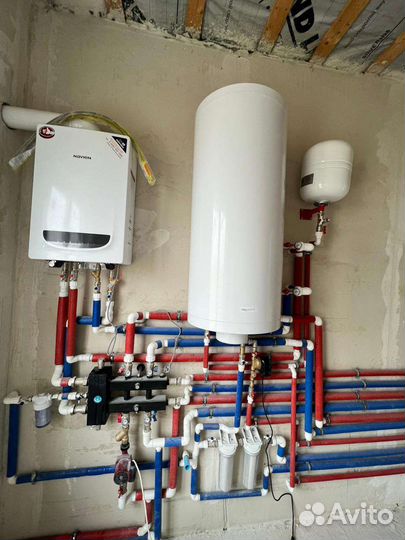 Установка тёплых водяных полов, монтаж отопления