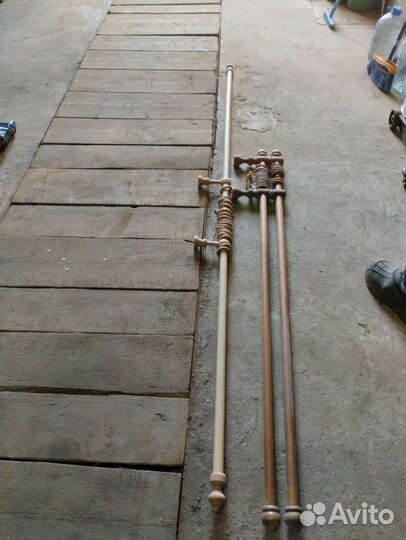 Гардина деревянные