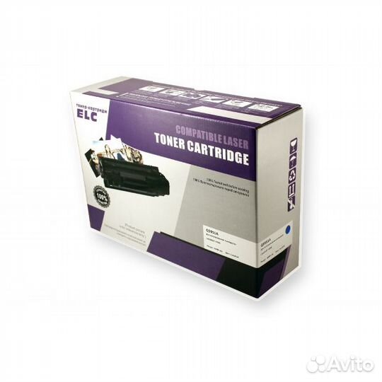 Картридж Q5951A для HP CLJ-4700 голубой ELC (10000