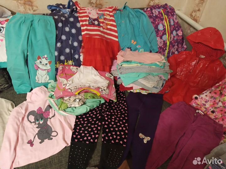 Пакет вещей для девочки 3-6 л