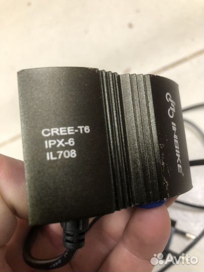 Мощный вело фонарь