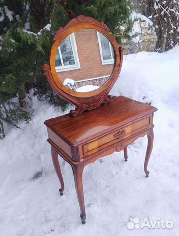Винтажный будуарный столик с зеркалом от гарнитура купить в Иваново ...