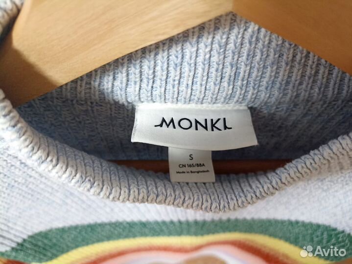 Шикарный джемпер monki (Швеция) размер S+