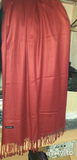 Кашемировый шарф палантин новый