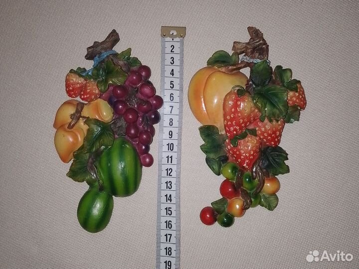 Магниты фрукты большие