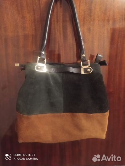 Сумка женская натуральная кожа бу