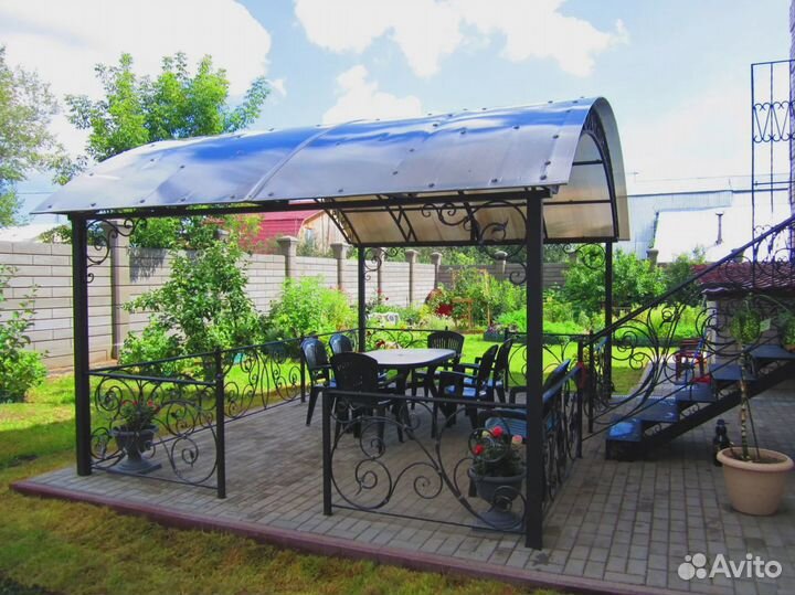 Металлические навесы