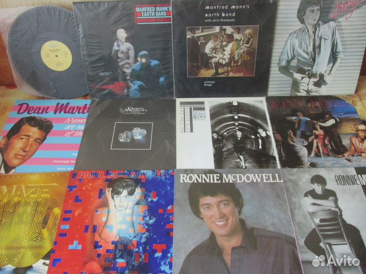 Виниловые пластинки-рок H -I-J-K-L