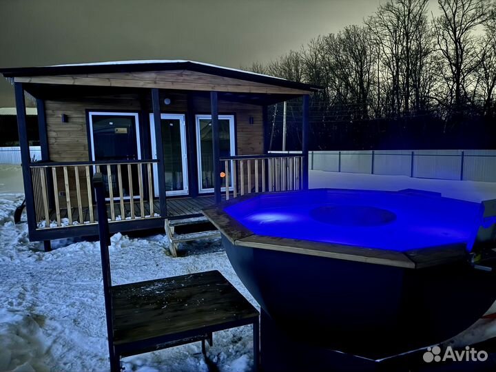 Русская баня на дровах