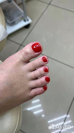 Модель на маникюр и педикюр