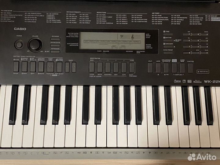 Синтезатор casio wk220