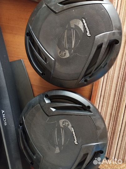 Динамики 25 см pioneer