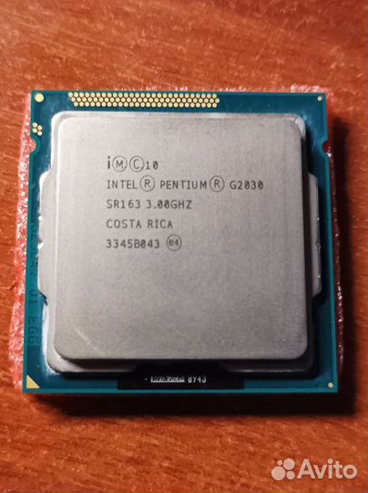 Процессор 1155 intel pentium g2030