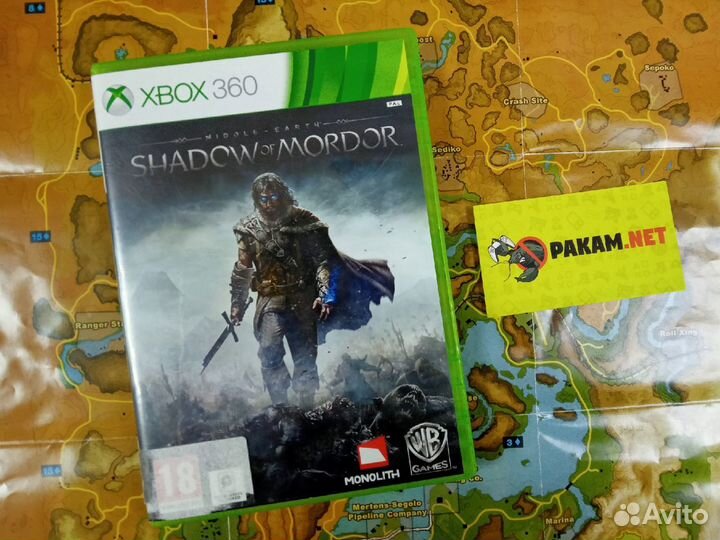 Игра Middle-earth: Shadow of Mordor для Xbox 360
