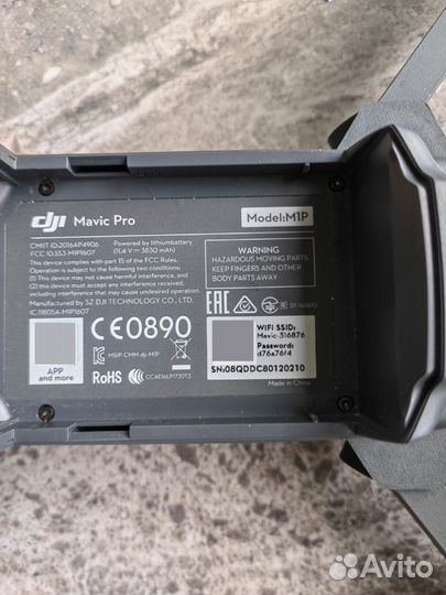 Dji mavic pro fly more combo