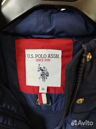 Пальто зимнее U.S. Polo, размер 44