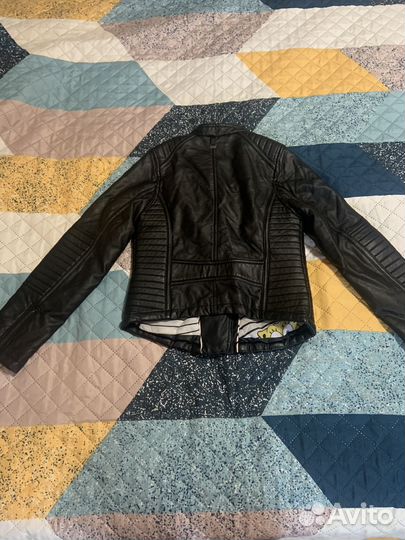 Кожаная куртка детская 