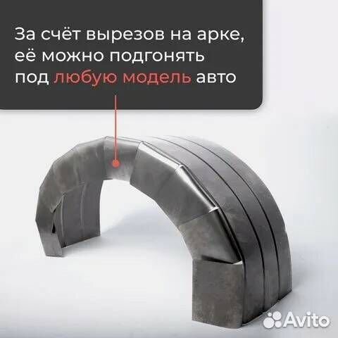 Внутренние арки Mitsubishi Lancer 9