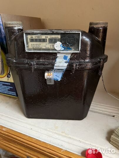 Газовый счетчик б/у