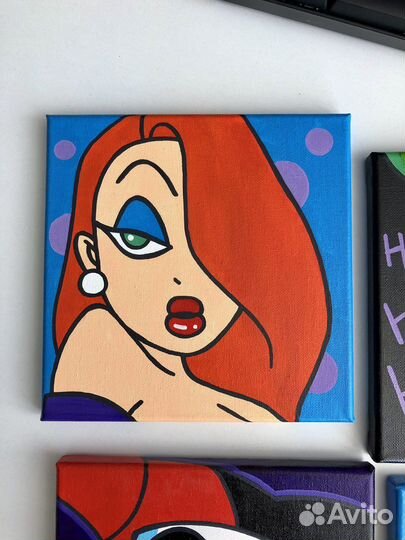 Картина 20х20 Арт Комиксы