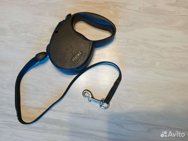 Поводок с ошейником для собак