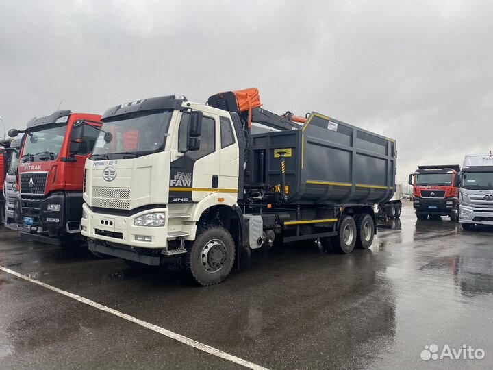 FAW CA3252 с КМУ, 2023