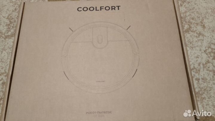 Робот пылесос Coolfort