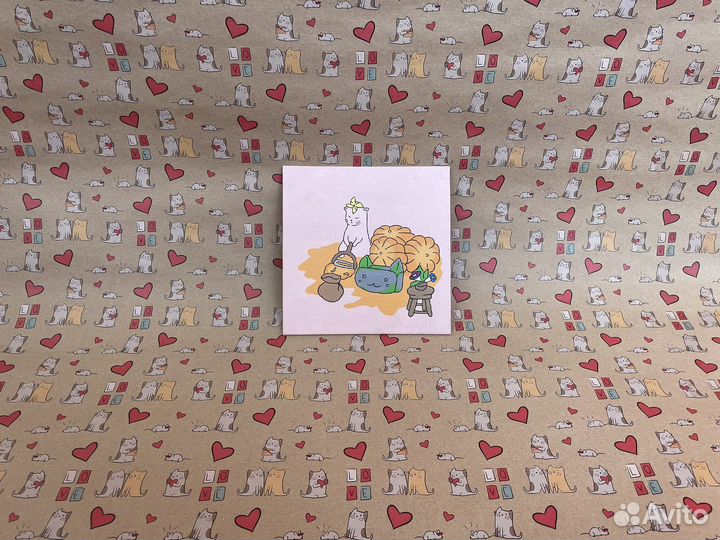 Картина 15х15 акрил холст на картоне