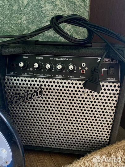 Электрогитара с комбиком