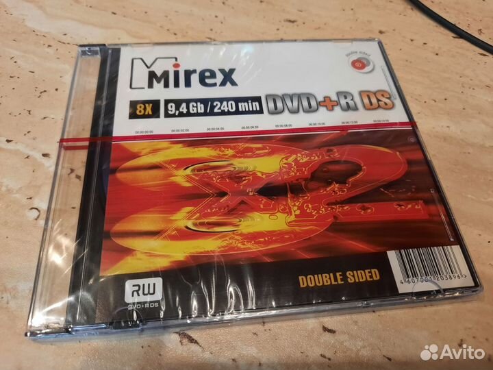 Новый диск DVD, двухсторонний