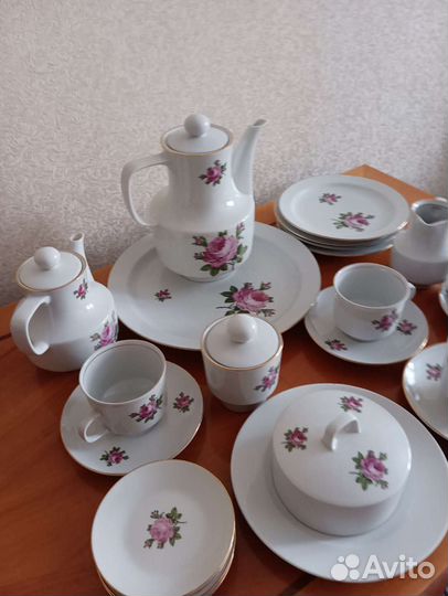 Сервиз чайно-кофейный гдр