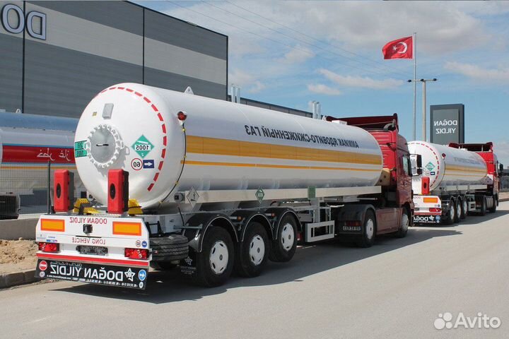 Полуприцеп газовоз Dogan Yildiz DYZ, 2023