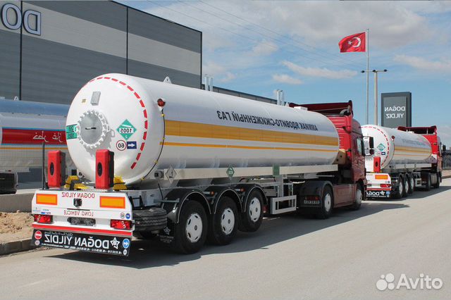 Полуприцеп газовоз Dogan Yildiz DYZ, 2023