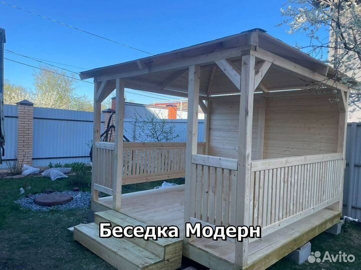 Беседки. Свыше 100 вариантов беседок