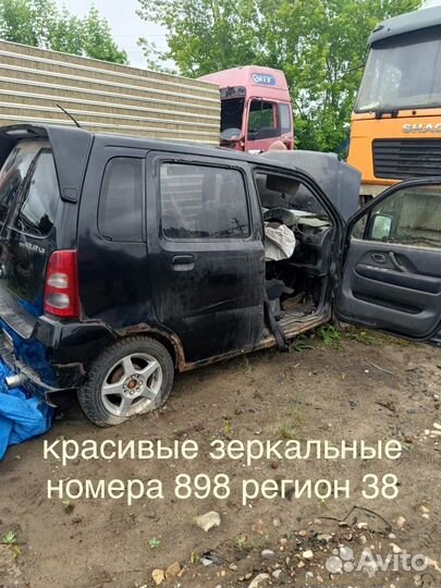 Suzuki wagon r solio 2001 на запчасти