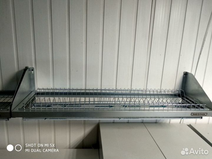 Полки навесные открытые для сушки посуды 1 метр