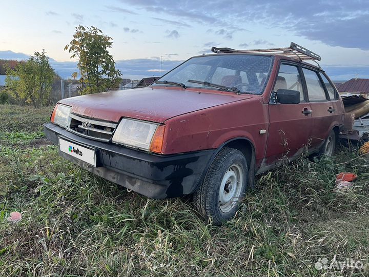 ВАЗ 2109 1.5 МТ, 1990, 120 000 км