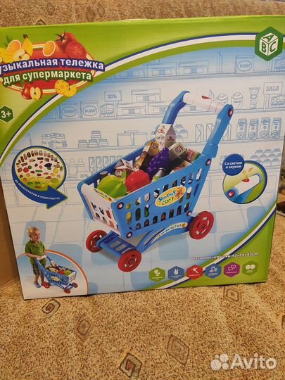 Музыкальная тележка для супермаркета