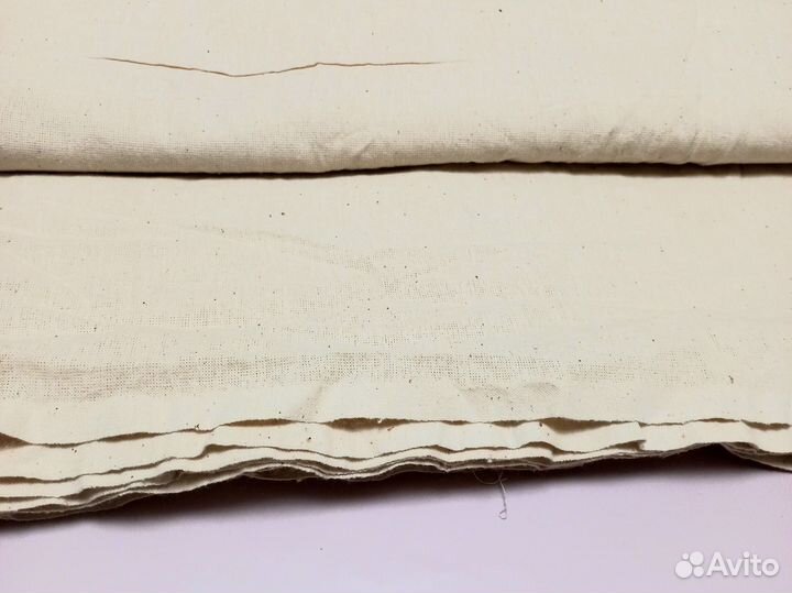 Отрезы ткани из СССР суровая бязь