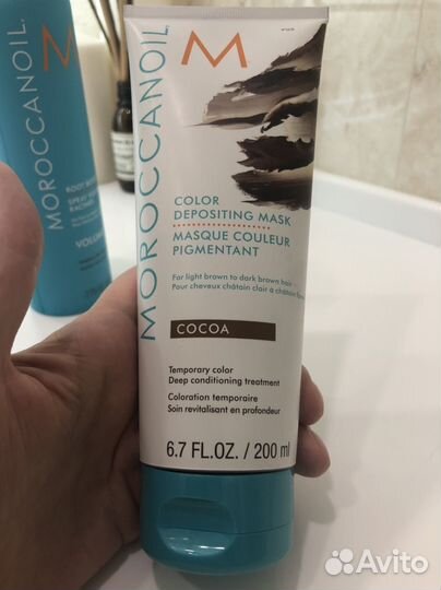 Moroccanoil маска тонирующая cocoa