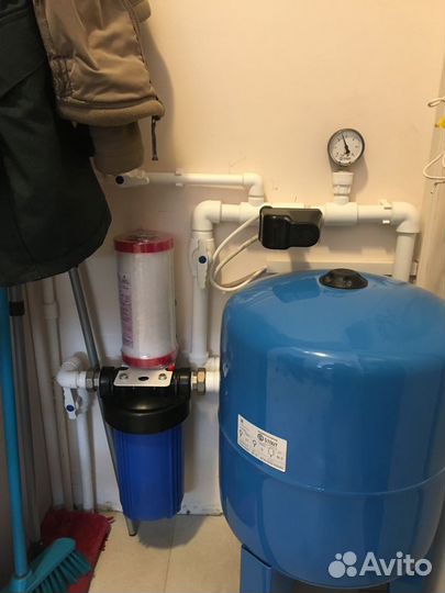 Очистка фильтрация воды, водоочистка