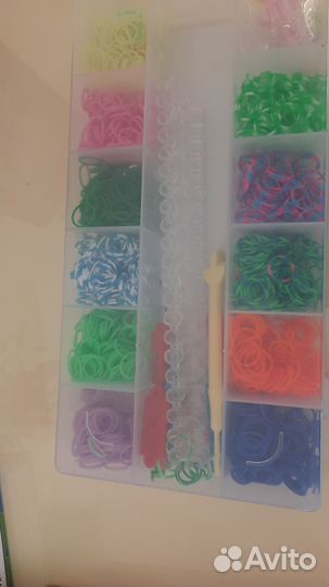 Резиночки для плетения. Детское творчество