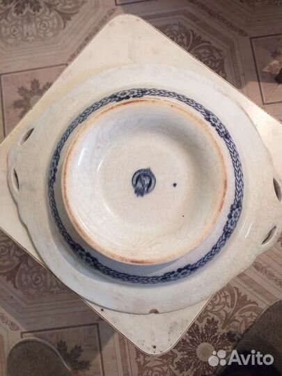 Блюдо антикварное