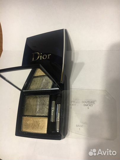 Тени для век Палетка Dior 481 Smoky Khaki