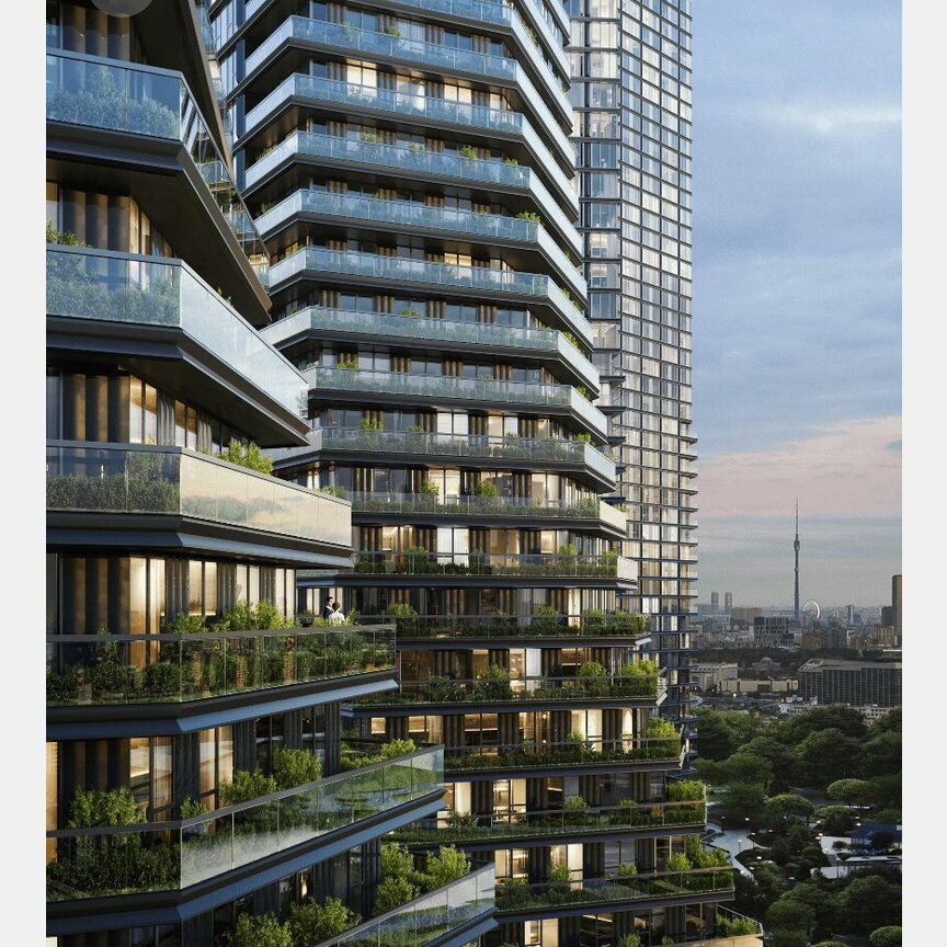 1-к. квартира, 48,4 м², 10/46 эт.