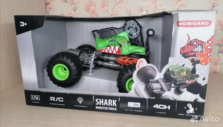 Машинка Mobicaro Р/У Shark Monster Truck