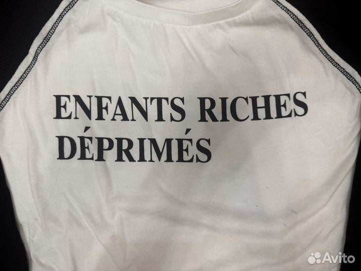 Черно-белая кофта Enfants Riches Deprimes