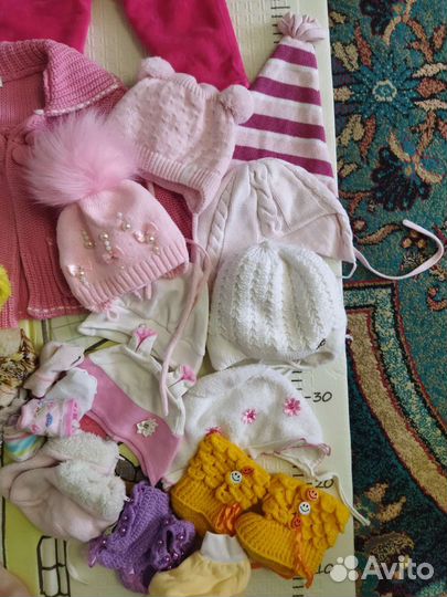 Детские вещи пакетом для девочки 62 -80