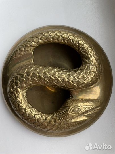 Пепельница латунь Индия
